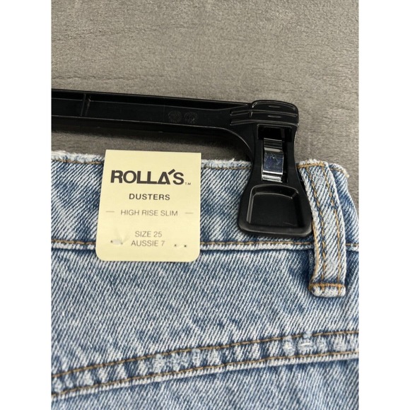 Free People Rolla's Duster High Rise Slim Jeans Size 25 in Old Stone - Picture 8 of 11